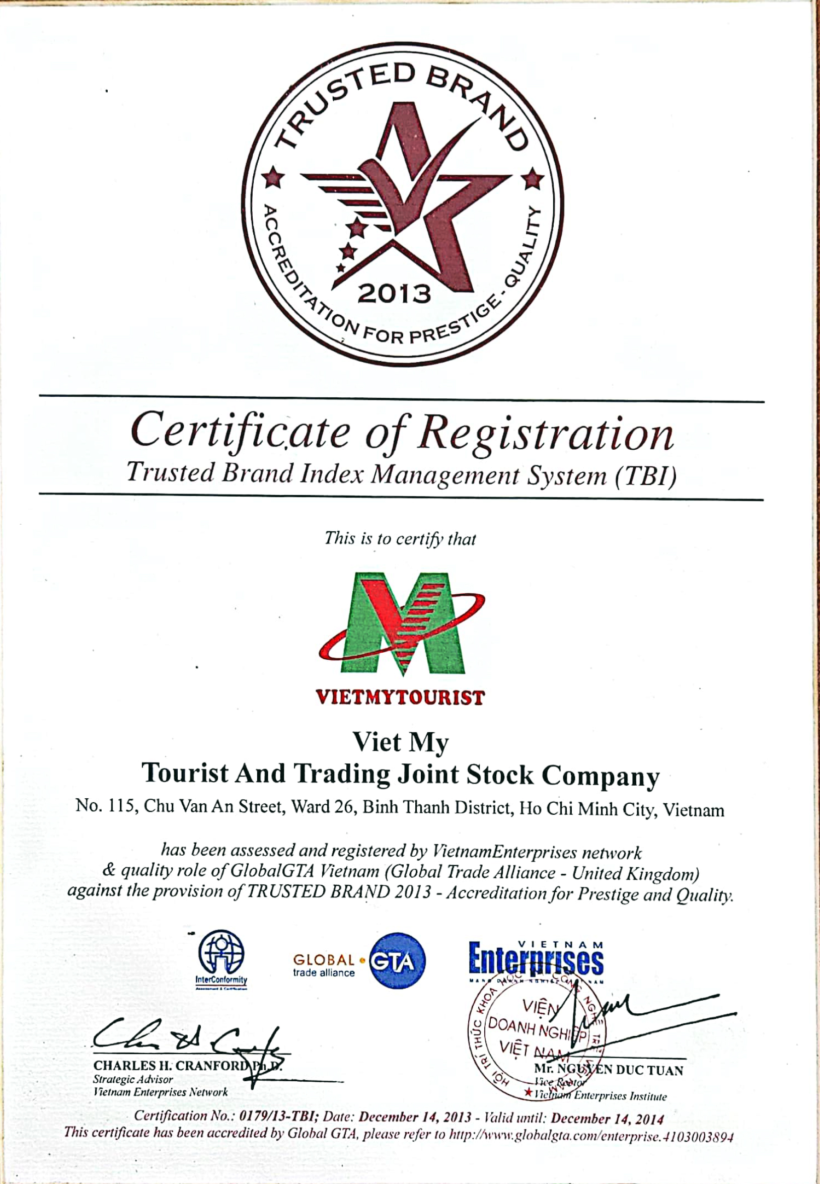 Giấy chứng nhận 3