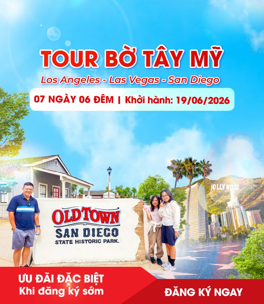 Tour Mỹ Bờ Tây Mùa Hè