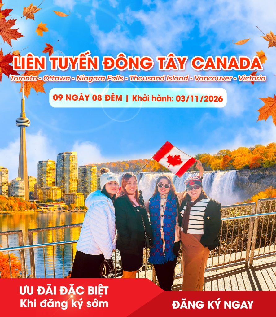 LIÊN TUYẾN ĐÔNG TÂY CANADA MÙA THU
